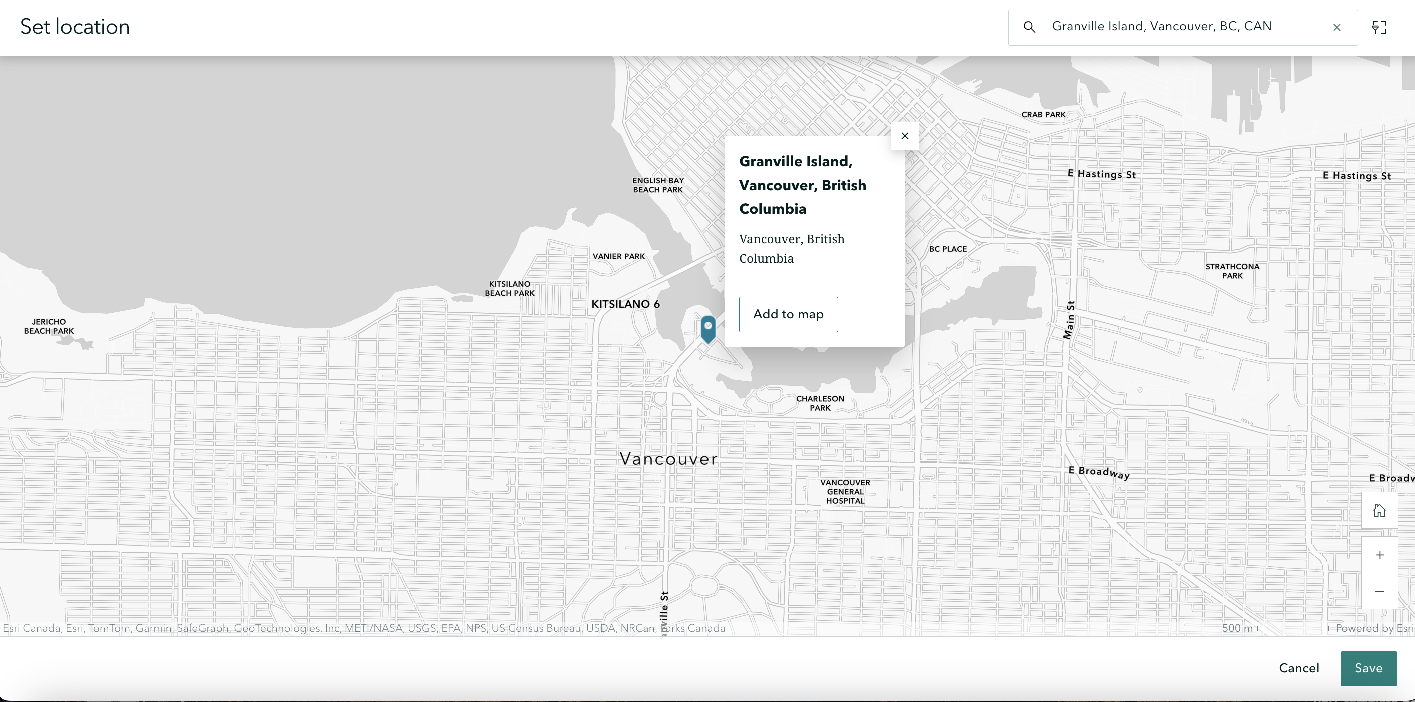 map tour add location